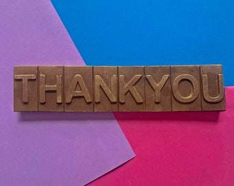 Chocolate Thank You Message