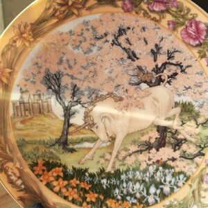 Hutschenreuther Unicorn Plates - Etsy Canada