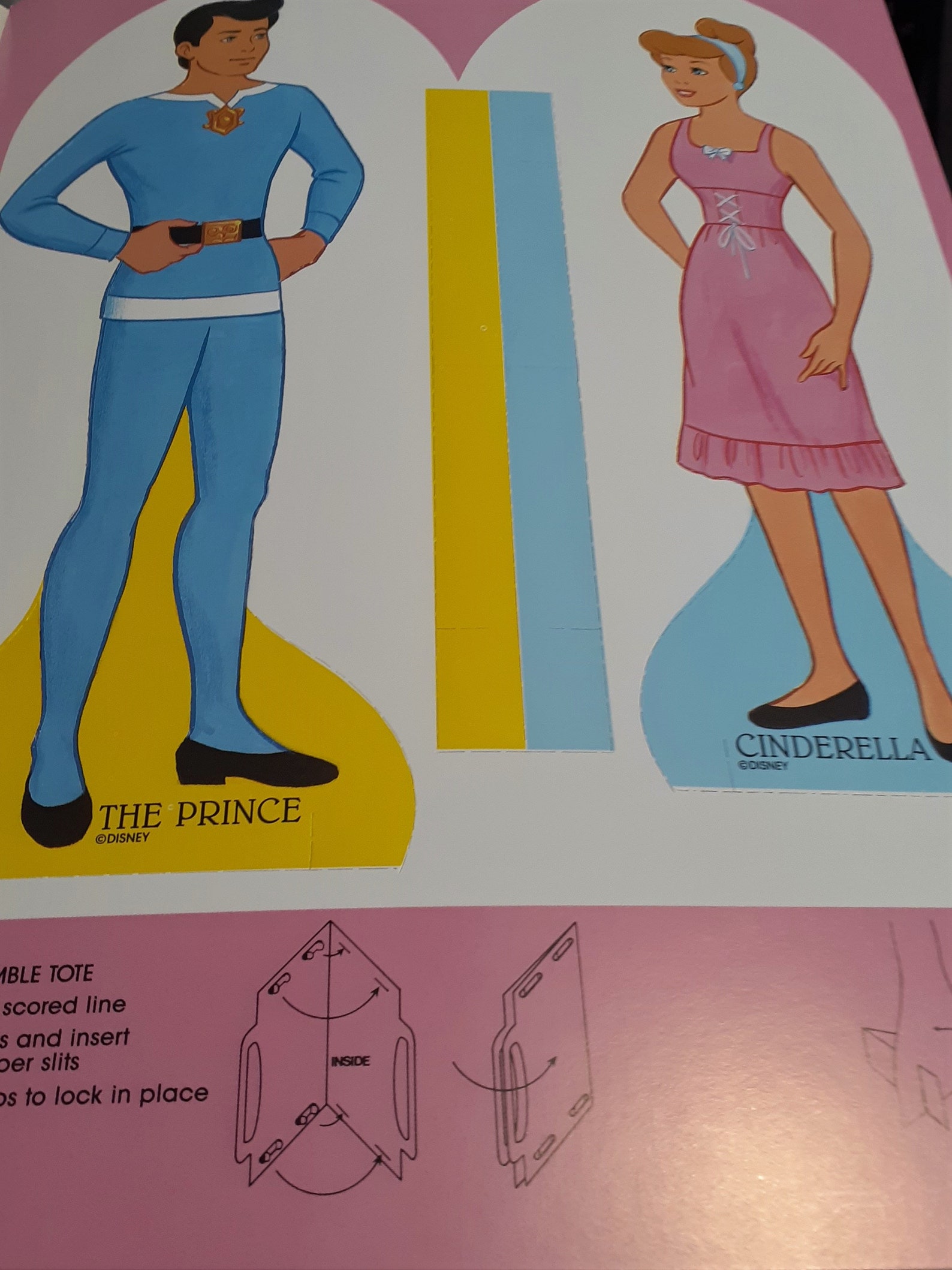 Cinderella Paper Doll Golden Book Etsy UK