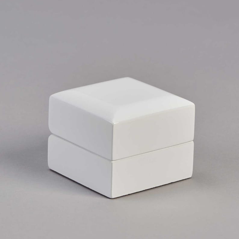 Wooden Proposal Ring box - Matte/Glossy Luxury Finish image 6