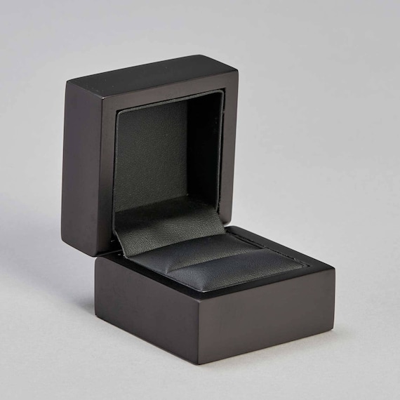 Wooden Proposal Ring box - Matte/Glossy Luxury Finish