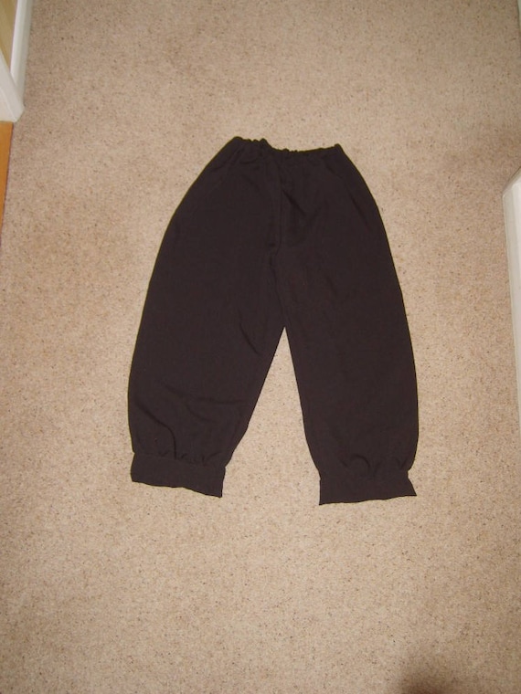 Size L Mens Brown Breeches PIrate Tudor Peasant Victorian Period Trousers
