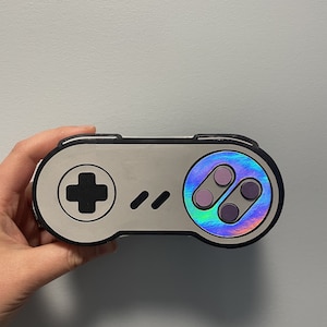 Boîte de faveur de thème de jeu vidéo rétro, Gamer Party, Party de jeu vidéo, boîte de faveur entièrement assemblée, boîte de fête personnalisée, télécommande rétro, jeu vidéo