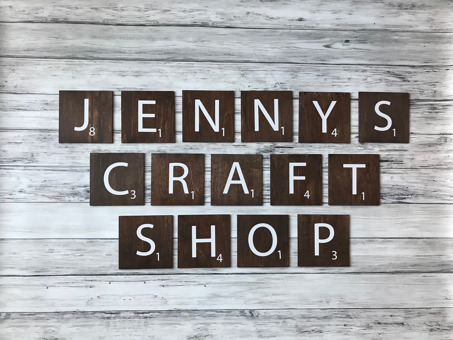 Scrabble Tiles Name Tiles Scrabble Tile Wall Art Letter Etsy