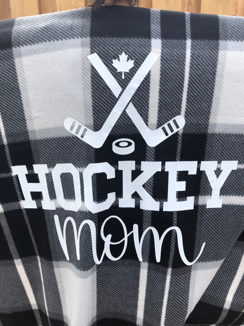Stadium Blanket Hockey Mom Hockey Gift Personalized Etsy