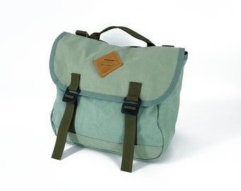 Canvas Musette | Crossbody Purse | Shoulder Bag | Crossbody Bag | Made in USA