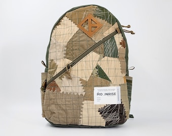 Short Haul Backpack | Earth | Zero Waste | Up-Cycled Nylon Backpack | Day Pack | Made in USA