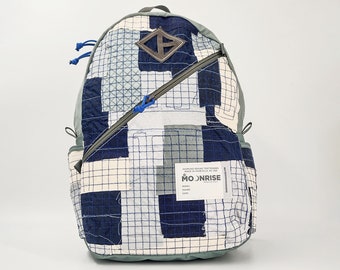 Short Haul Backpack | Water | Zero Waste | Up-Cycled Nylon Backpack | Day Pack | Made in USA