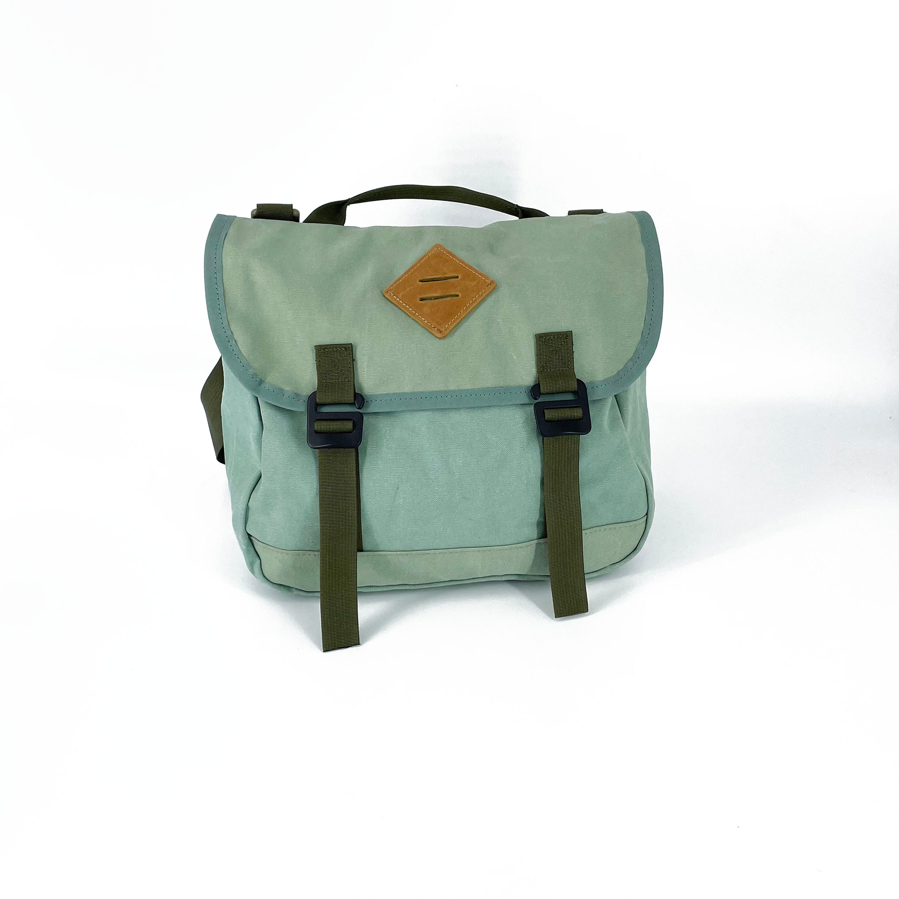 Cordura® Fabric Crossbody ITA Bag (Olive Green) – The Artistry Collection