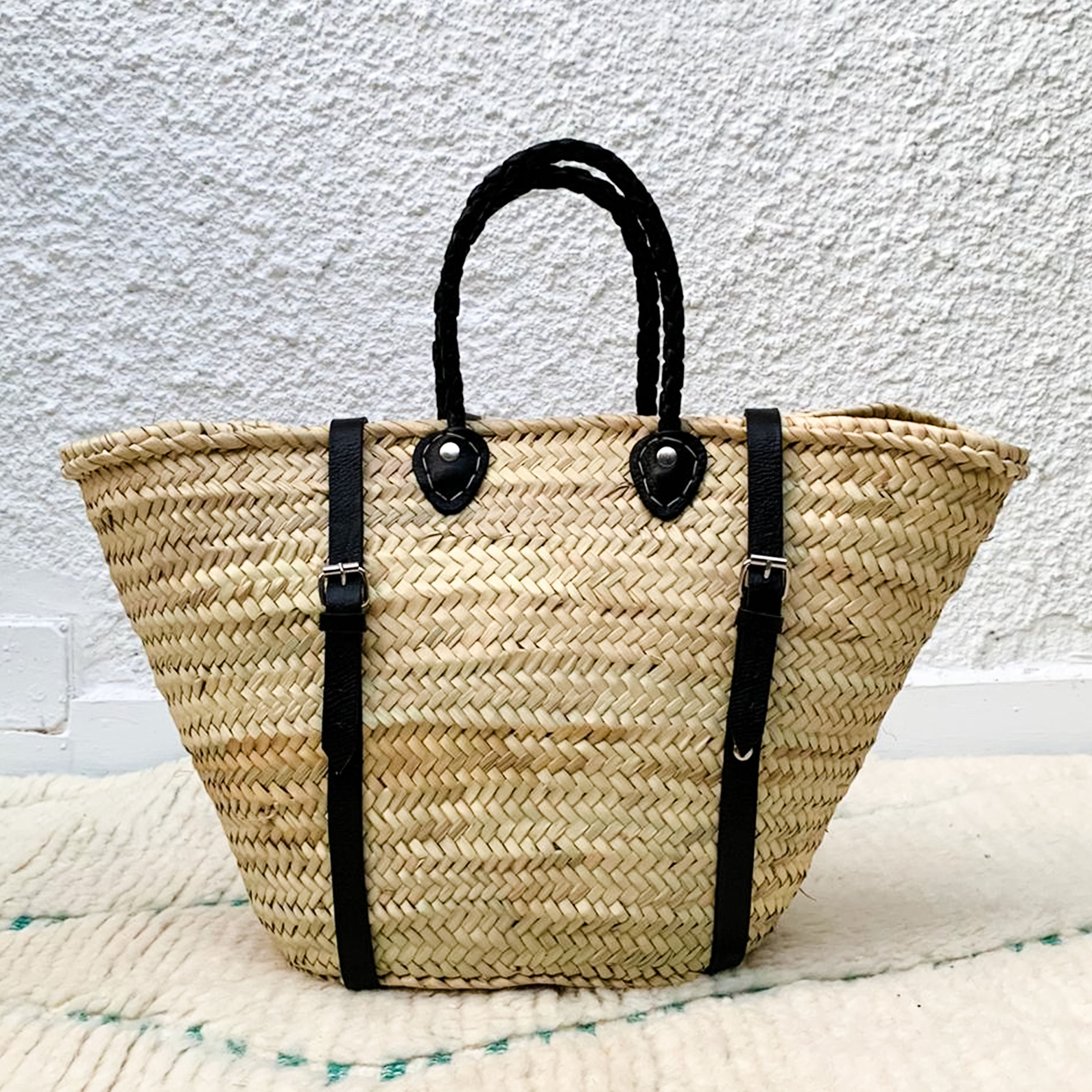 straw beach bag backpack