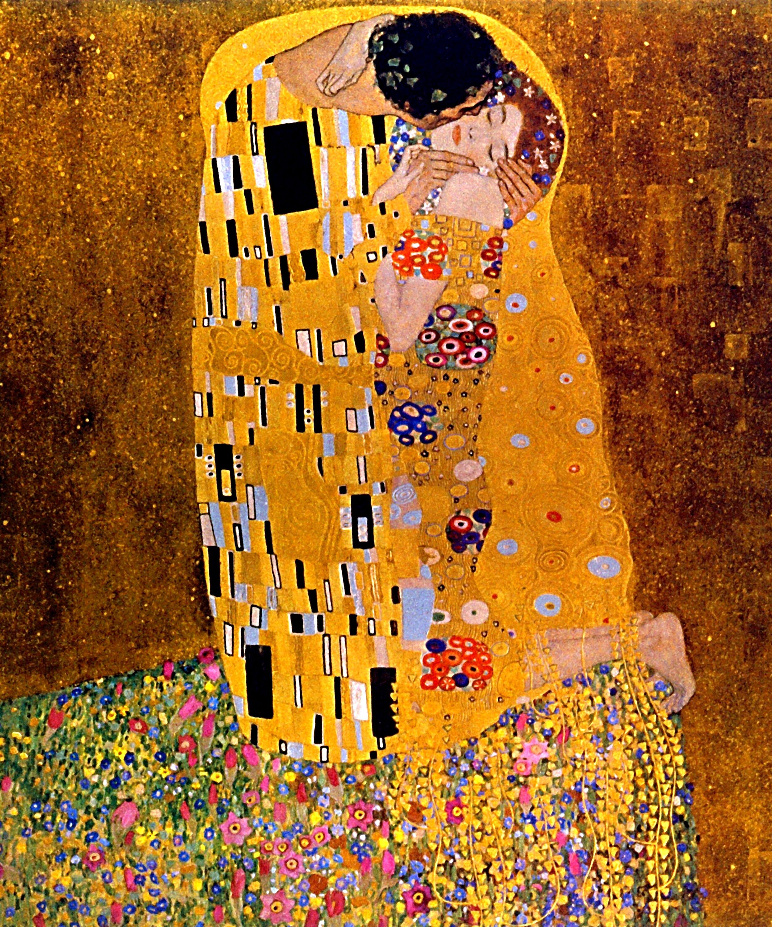 Blanket Romantic the Kiss by Gustav Klimt Valentine Day Gift Etsy UK