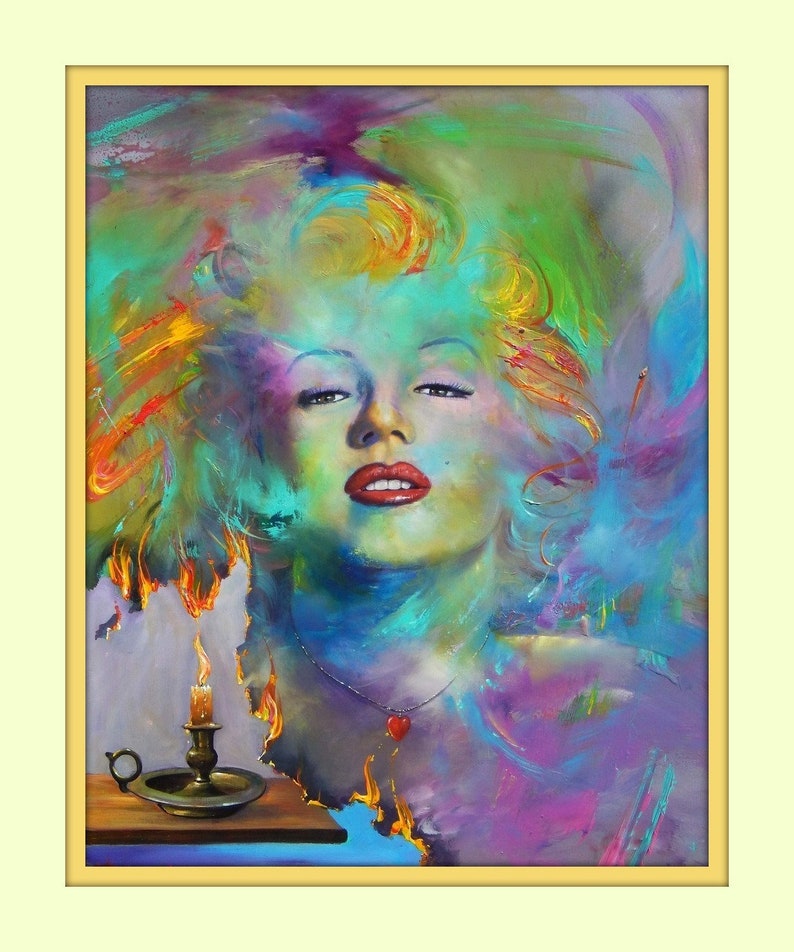 Marilyn Monroe A Candle in the Wind 11x14 Double Matted 8x10 Premium
