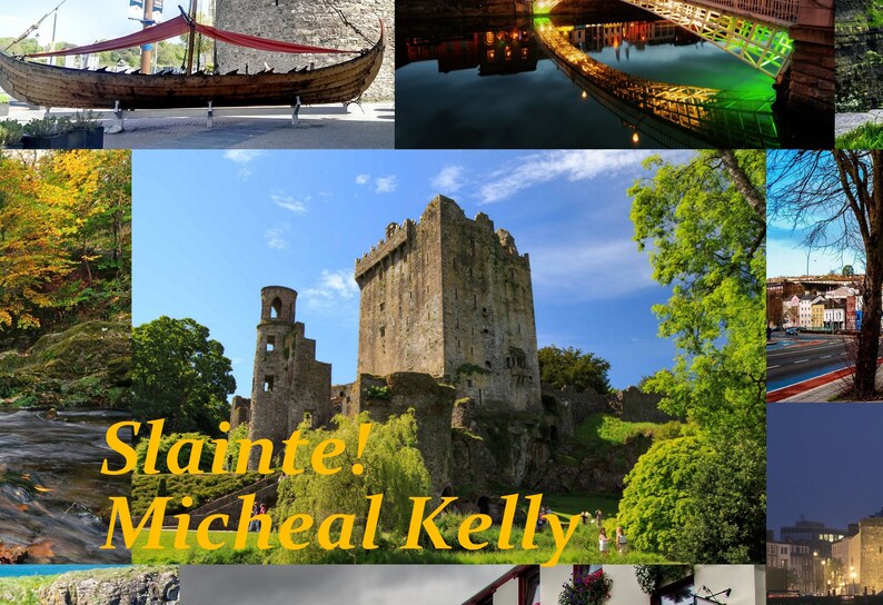 Personalized Blanket Ireland Tour Quilt Style Fleece 50x60 Add Etsy