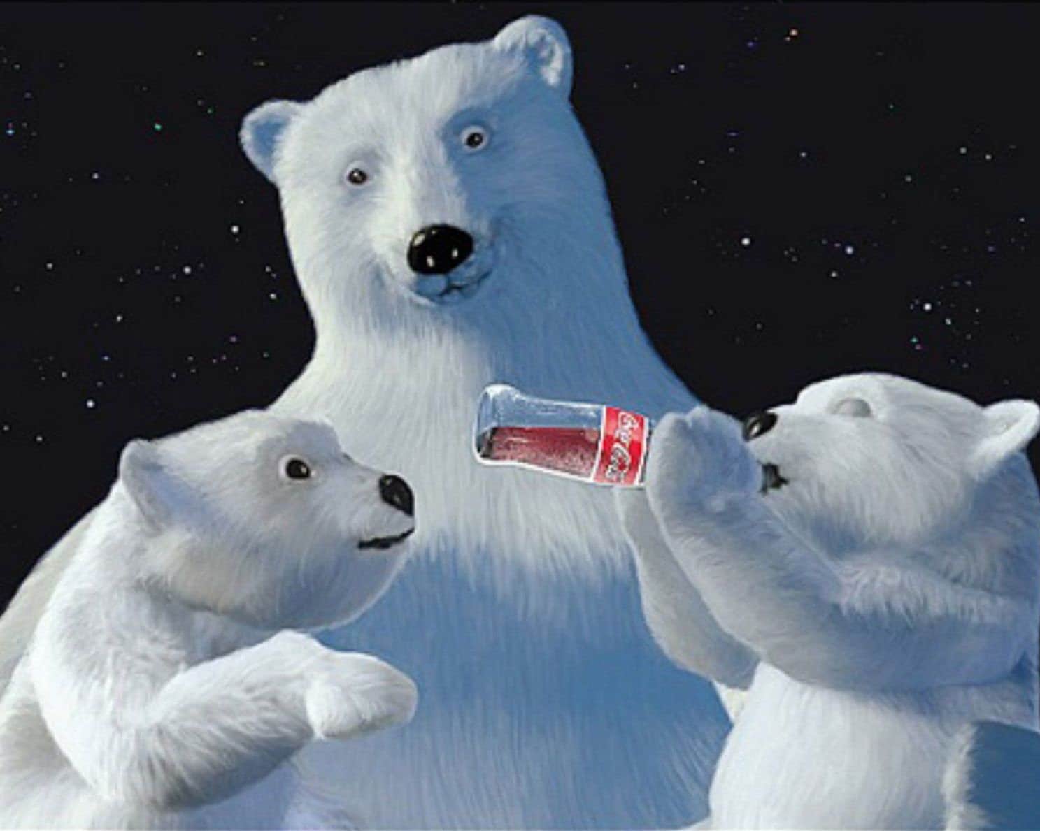 Coca Cola Polar Bear Christmas