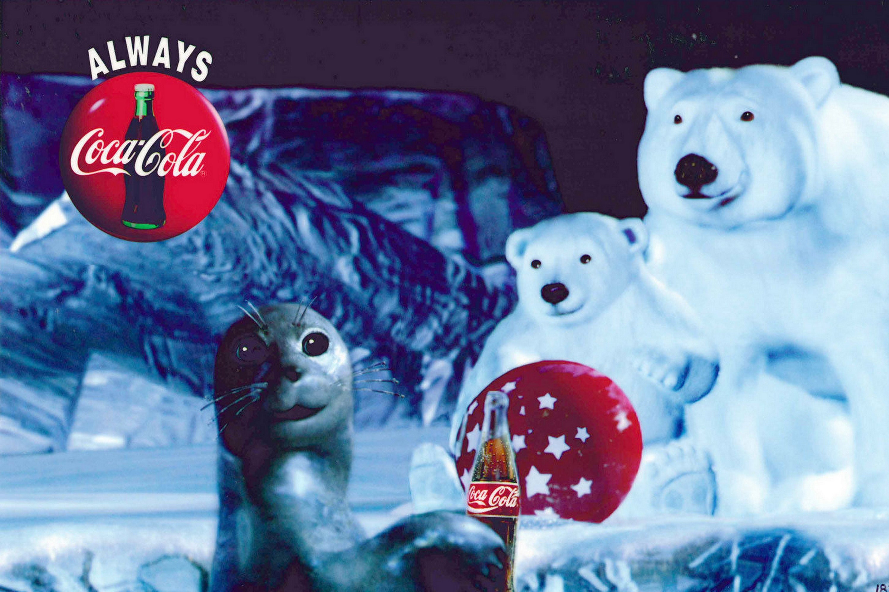 8x10 Classic Coke Christmas Ad Premium Fine Art Print Santa Etsy