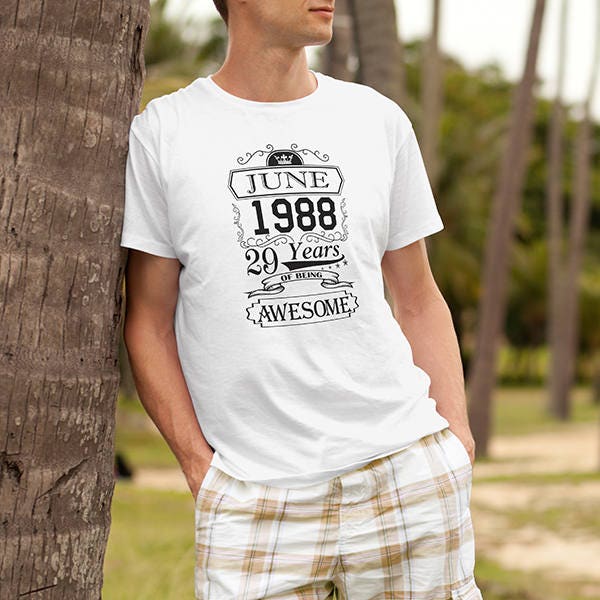Anniversaire T-shirt garçon homme chemise T Shirt Tee Shirt Anniversaire T T-shirt garçon homme chemise T Anniversaire Shirt Tee Shirt 6411e8