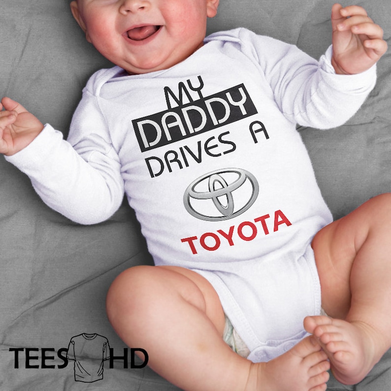 Childs Tee Shirt Future TOYOTA Driver on cotton Kids T Shirt
