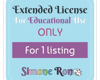 Extended License For Educational Use