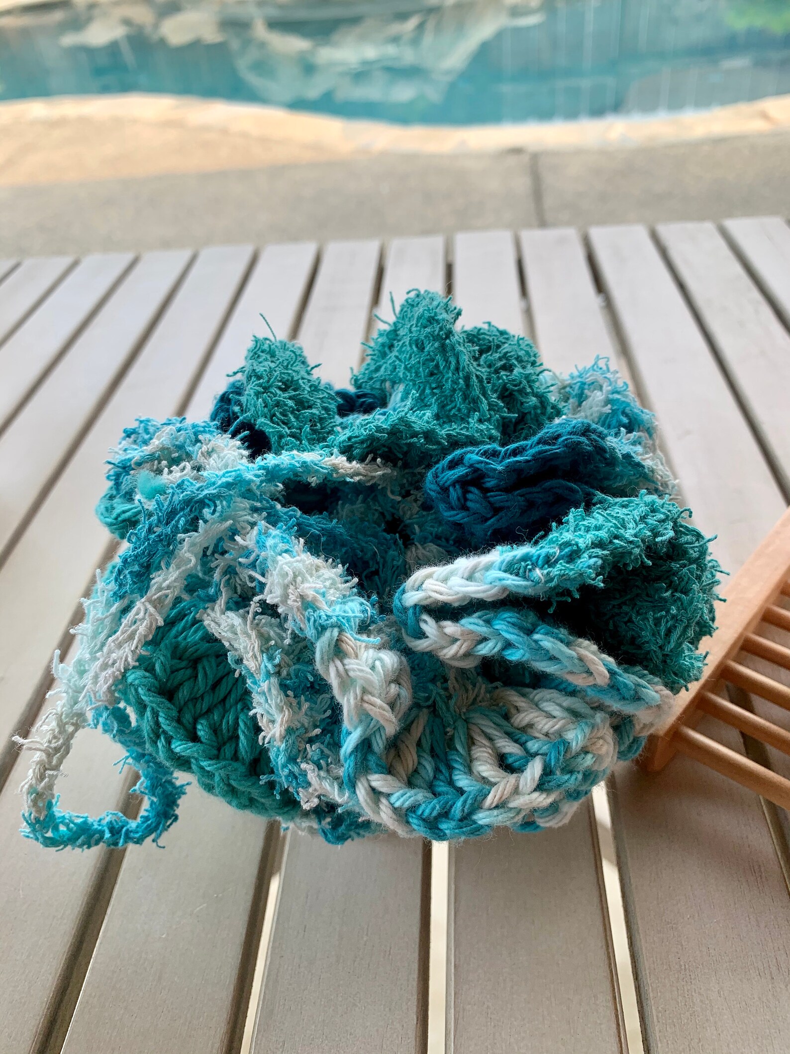 Crochet Bath Loofah. Crocheted Bath Sponge.cotton Loofah.eco Etsy