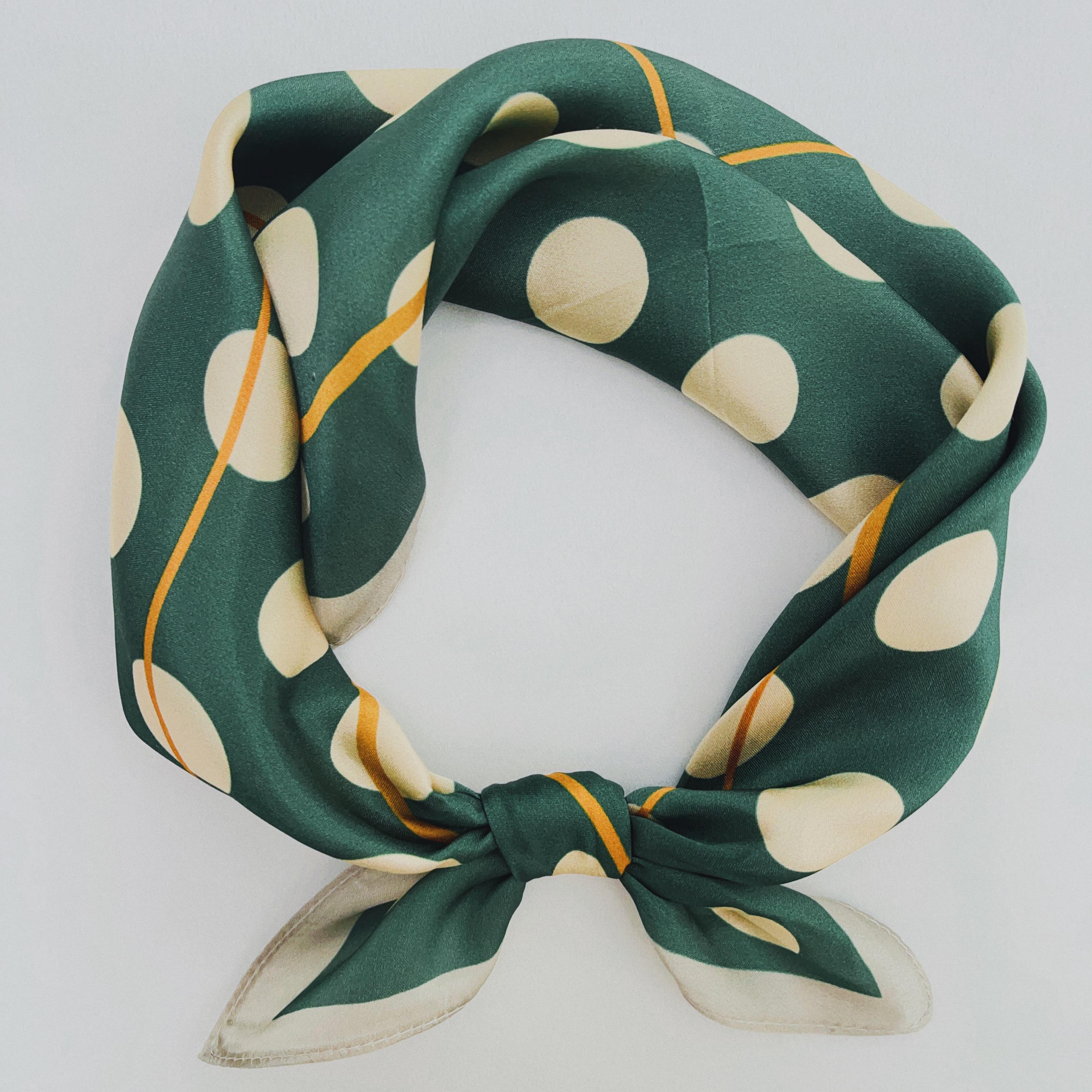 100% Mulberry Silk Scarf for Women Neck Head,Square Scarf 21"x21"for Hair Wrap for Bag,Small Hair Scarf Headscarf