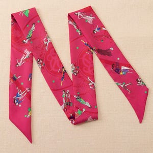 100% Maulbeerseide Schal für Frauen Hals, Handtaschen, Taschen, Geldbörse, Haar Kopf Band dünne Schal Seide Stirnband Schal
