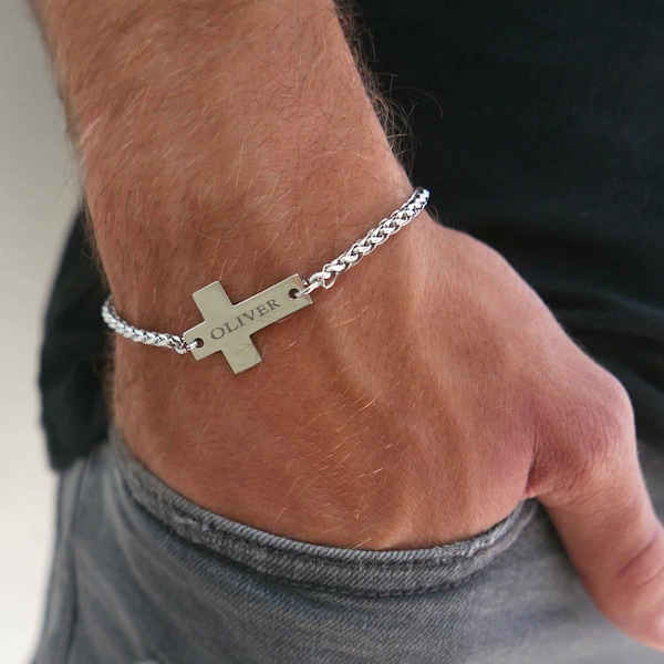 Faith bracelet for men clearance