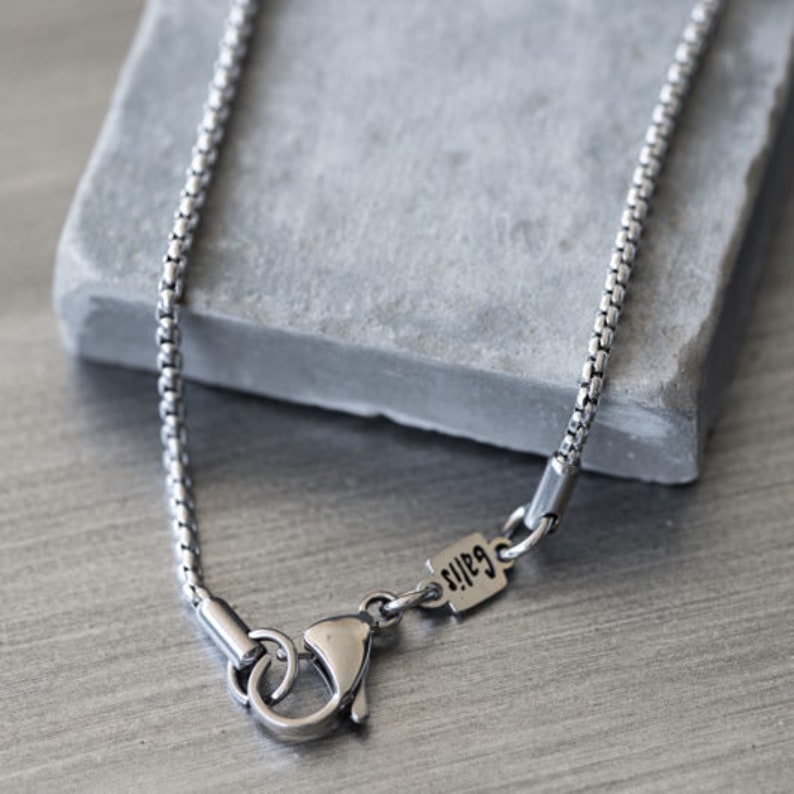 Men/'s Personalized Necklace Boyfriend Gift Men/'s Engraved Necklace Men Jewelry Husband Gift Bar Necklace for Men Men/'s Custom Necklace