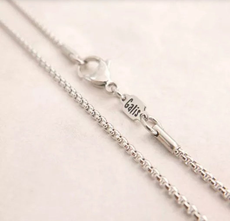 Men's Custom Necklace Men's Personalized Necklace Etsy