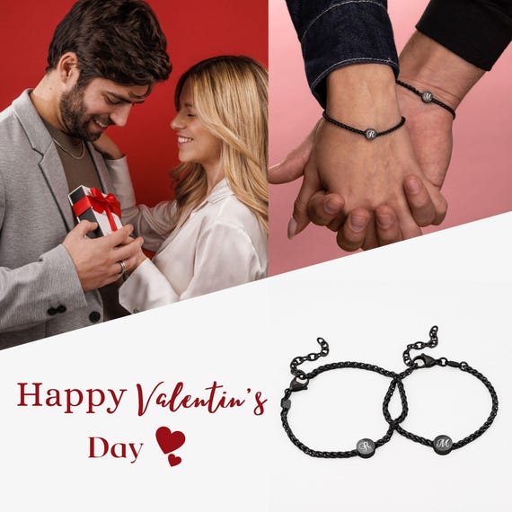 Matching valentines bracelets discount