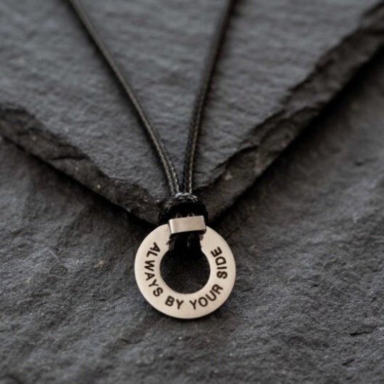 Men's Custom Necklace Men's Personalized Necklace Etsy
