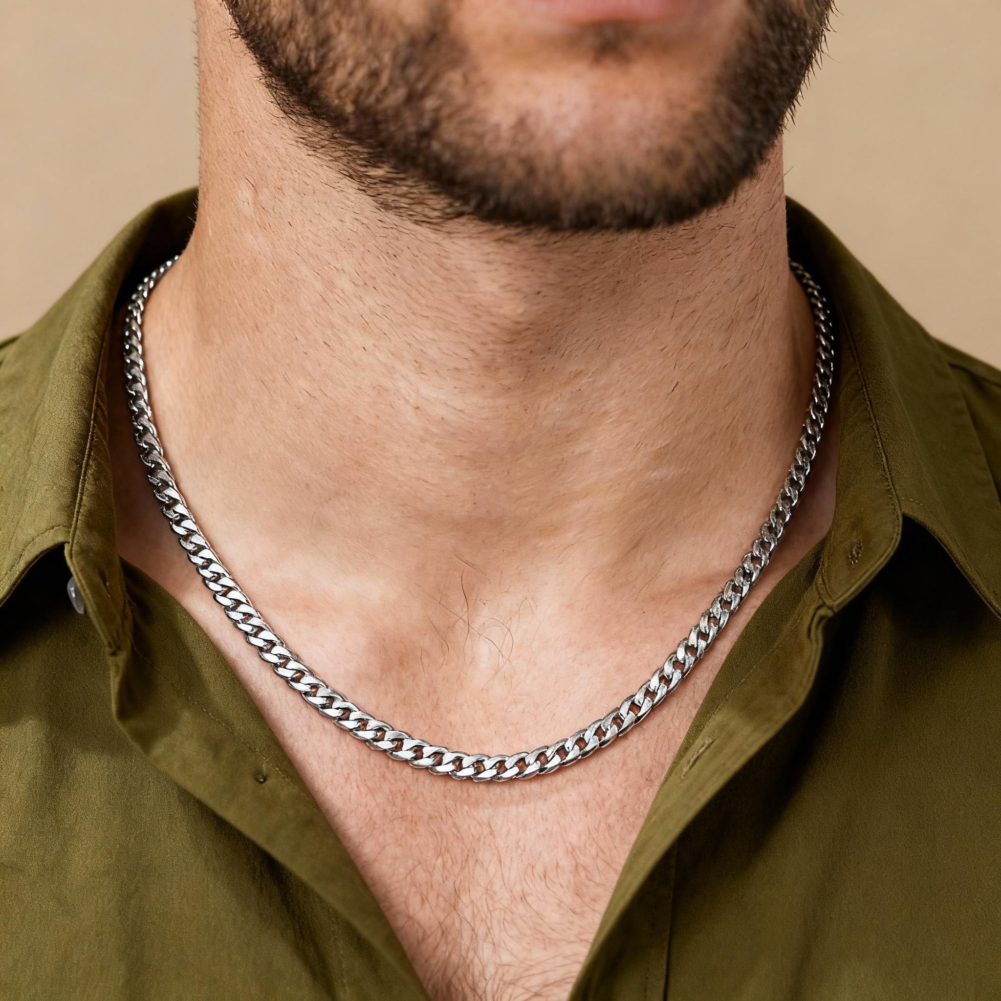 Collana con Nome Personalizzato FIRMA VERTICALE – Cavaliere Gioielli