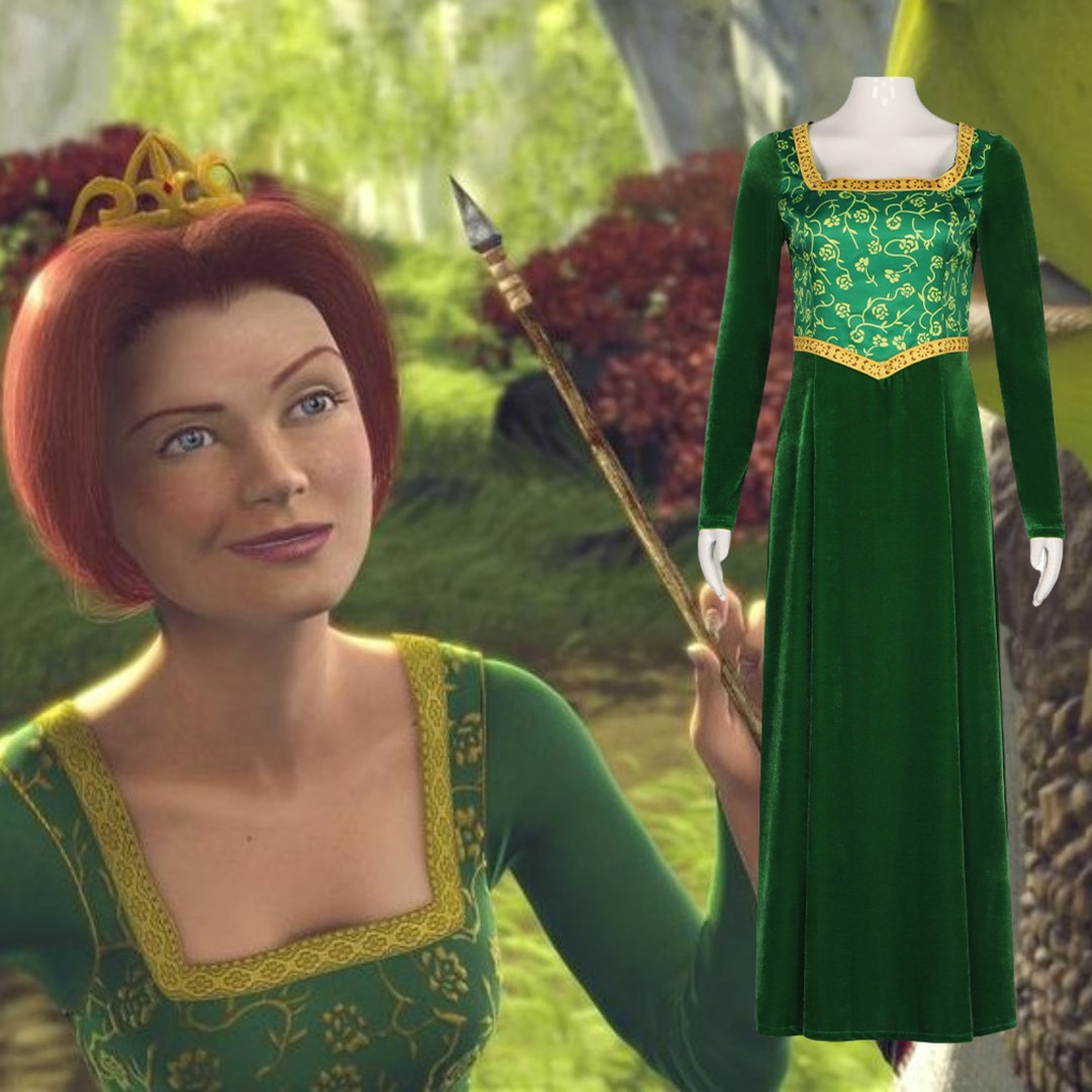 Fiona Costume Shrek Princess Fiona Costume for Women Shrek Etsy UK