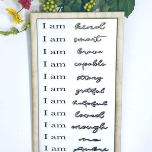 Affirmations SVG FILE