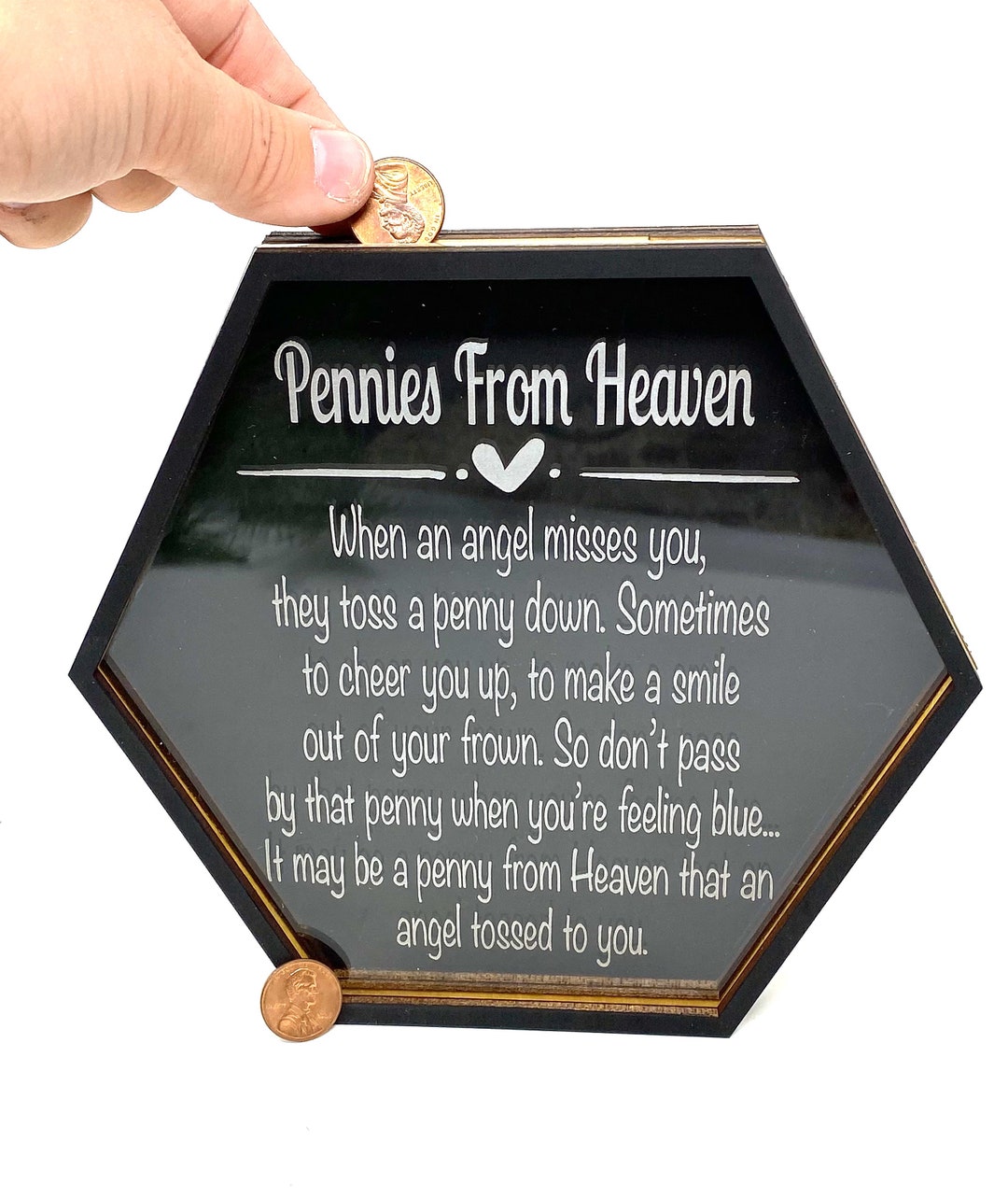 Pennies From Heaven Bank - Etsy