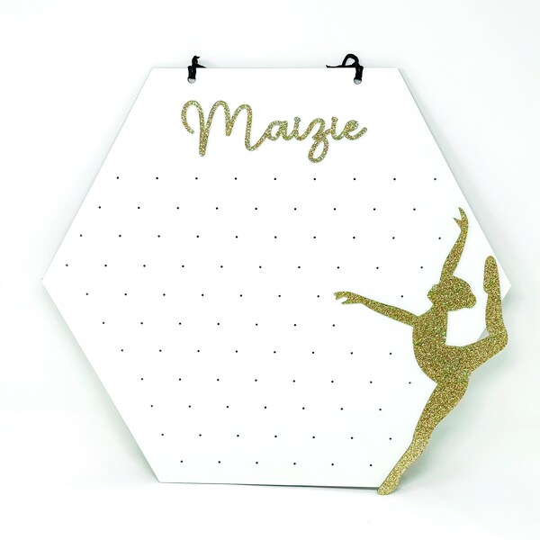 Personalized Dance Pin Display