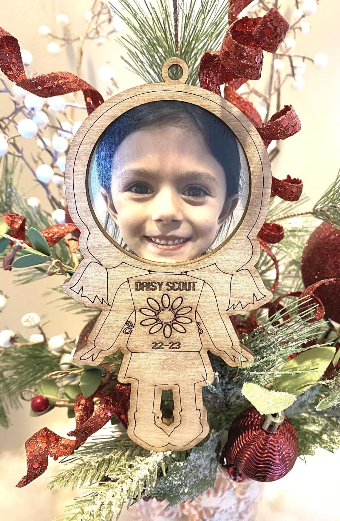 Girl Scout Ornament SVG Etsy