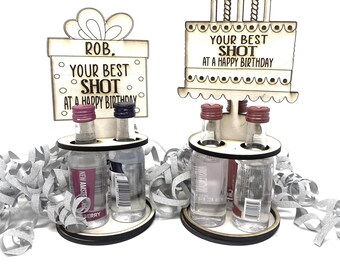 Birthday shot holder SVG FILE