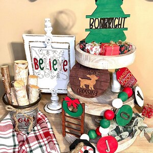 Christmas Tray SVG