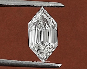 Step Cut Dutch Marquise Lab Grown Diamond/ IGI Certified Loose Diamond/ 2.10 CT Solitaire Lab Diamond/ Eco Friendly Diamond For Wedding Gift