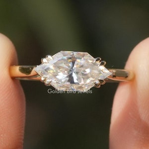 Dutch Marquise Moissanite Wedding Ring/ Colorless Moissanite Engagement Ring/ Solitaire Moissanite Anniverasry Ring/ Bridal Ring For Gift