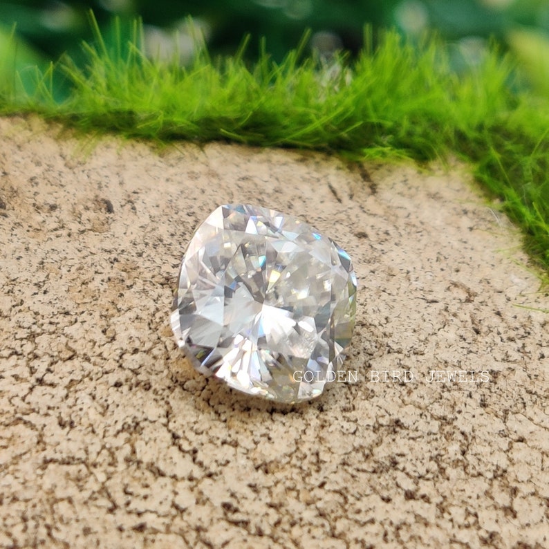 Loose Moissanite For Sale 3.47 CT Near Colorless Loose Etsy