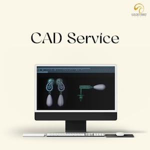 CAD Mock-Up: 3D Jewelry Design Model of your own jewelry