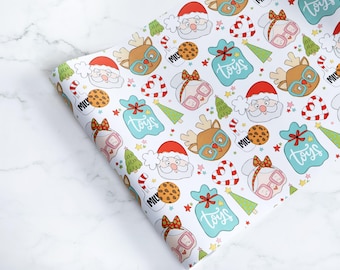 赤いキラキラ輝くクリスマステーブルランナー、クリスマスディナー