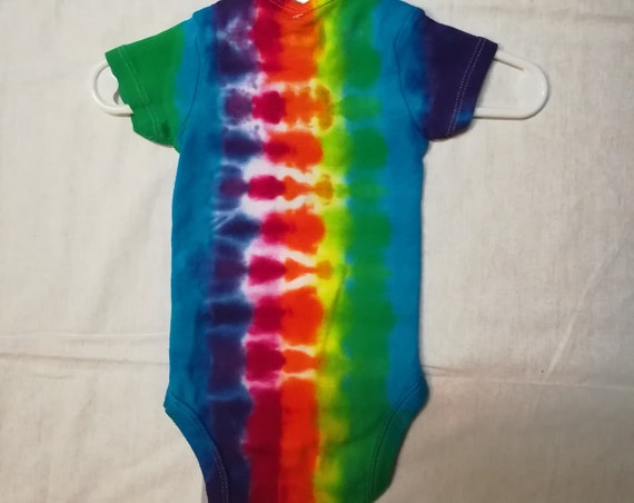 tie dye baby sleeper