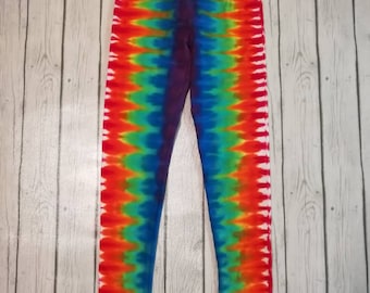 Rainbow Tie Dye Leggings, Tie Dye Leggings, Tie Dye, Tie Dye Yoga Pants, Tie Dye Lounge Pants, Rainbow Leggings, Pride Leggings, Leggings