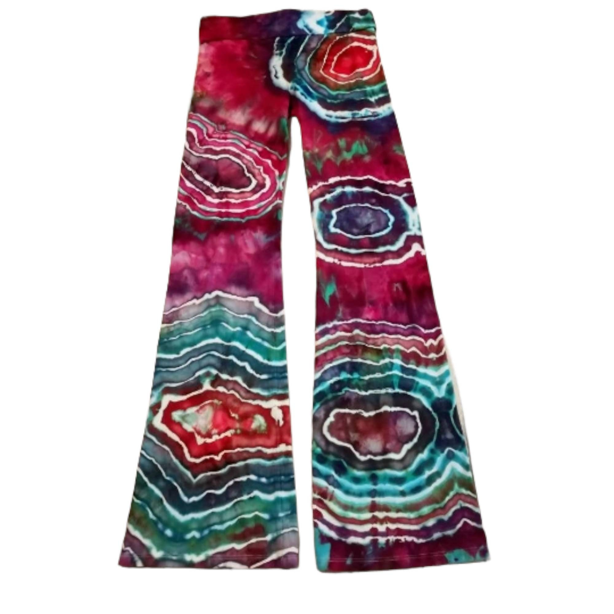 Tie Dye Yoga Pants Women's Tie Dye Yoga Pants Etsy