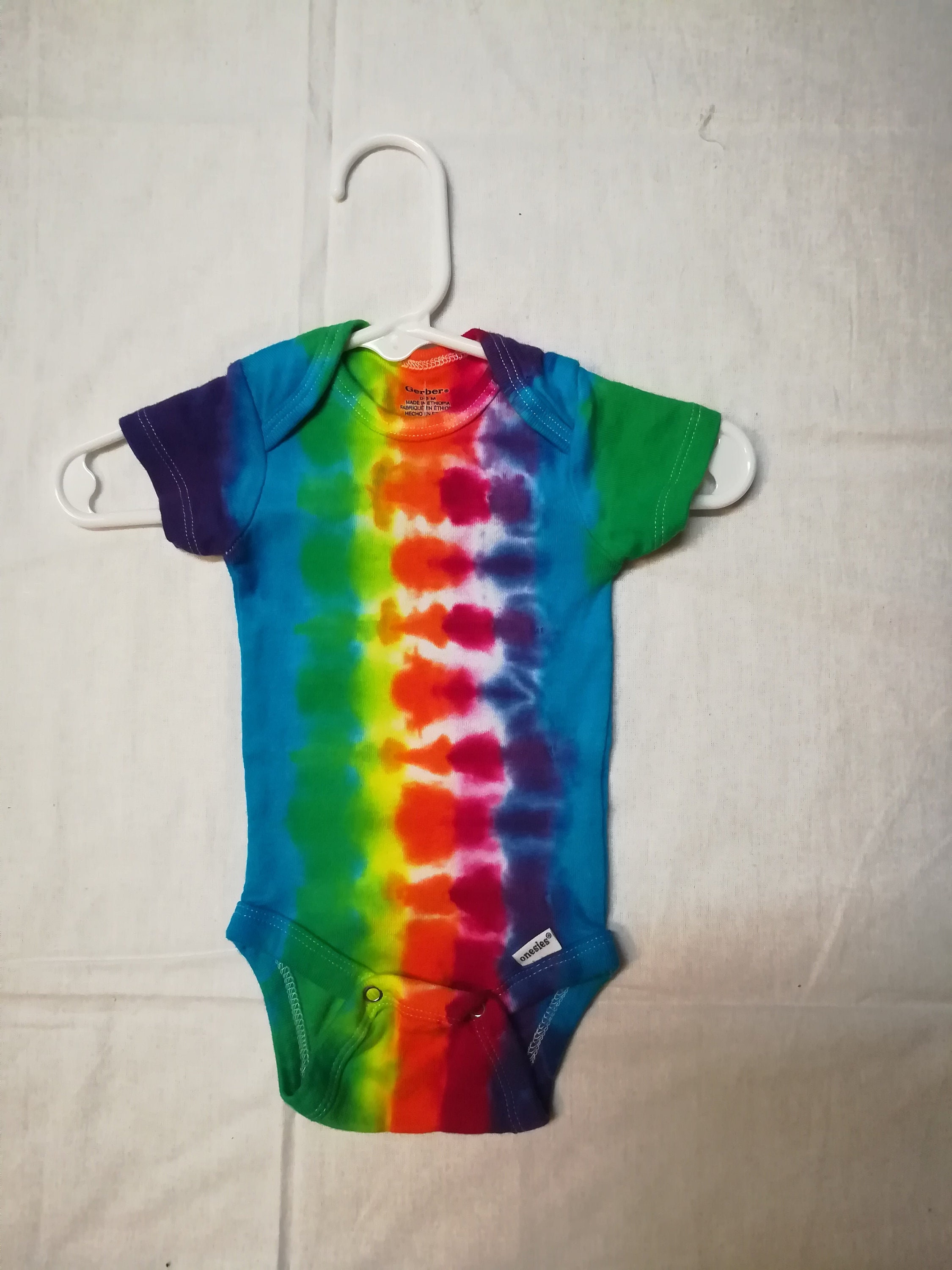 Tie Dye Baby Onesie / Tie Dye Onesie / Tie Dye Baby Clothes / Etsy UK