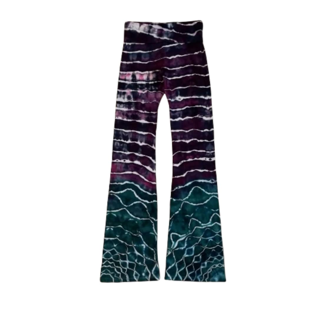 Tie Dye Yoga Pants Tie Dye Leggings Tie Dye Mandala Yoga Etsy