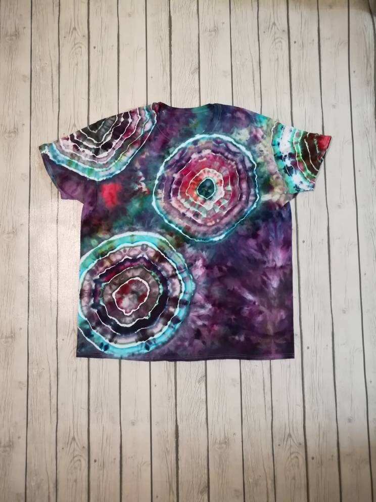 Geode Ice Dye Tie Dye Shirt, Geode Tie 