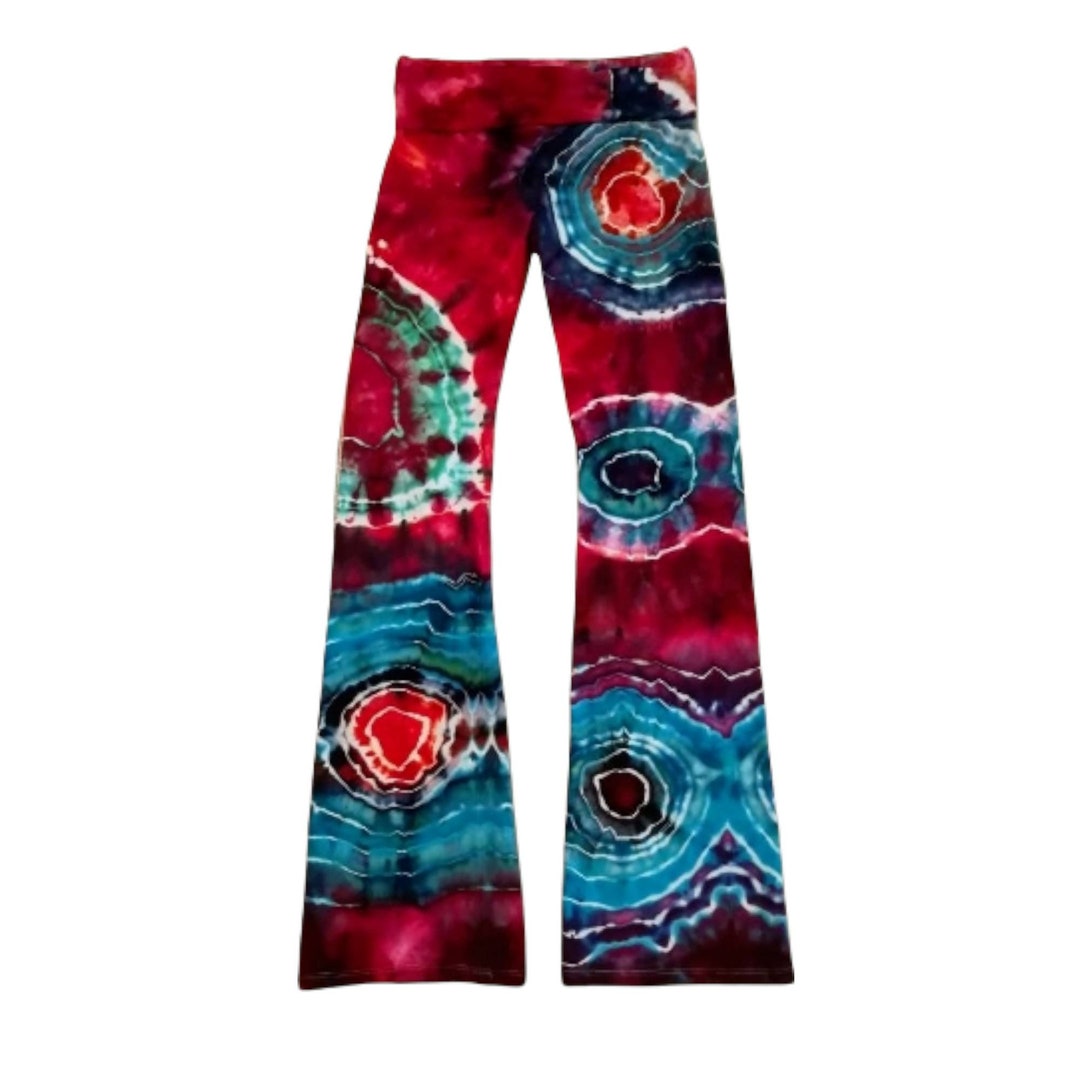 Tie Dye Yoga Pants Geode Tie Dye Yoga Pants Tie Dye Etsy
